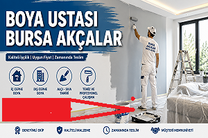 Boya ustası Bursa Demirci